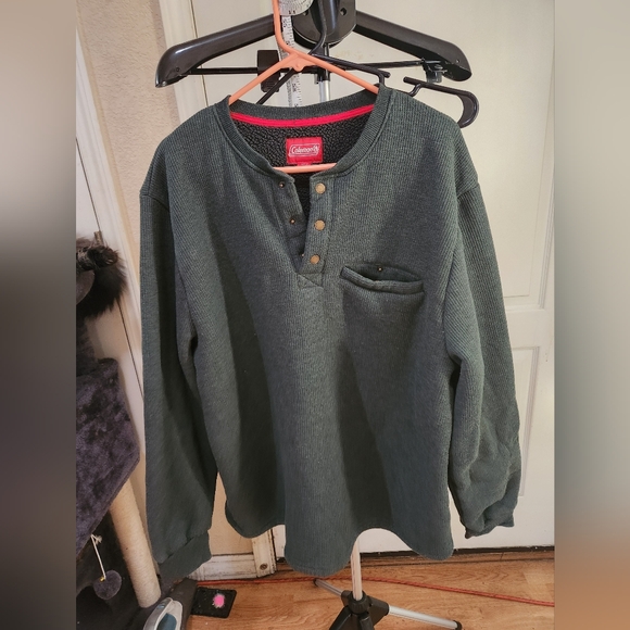Coleman Other - Coleman Green Thermal Sherpa Top